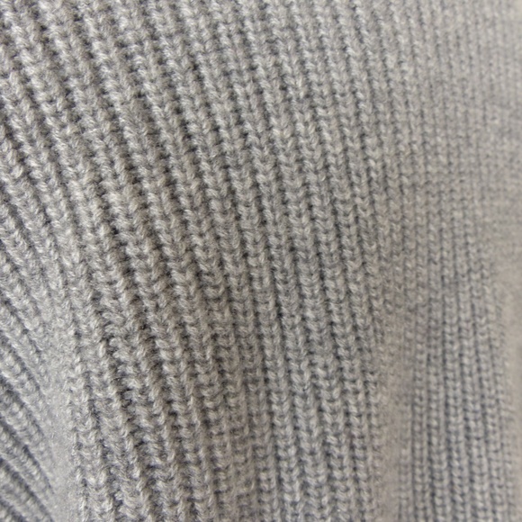 Tory Burch Gray Cashmere Blend Inez Turtleneck - Picture 5 of 5
